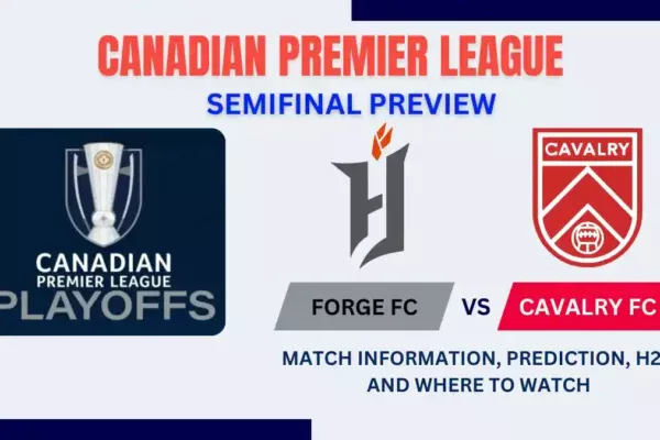 Forge vs Cavalry semifinal Match Preview, Predictions, Team News, and How to Watch - Canadian Premier League