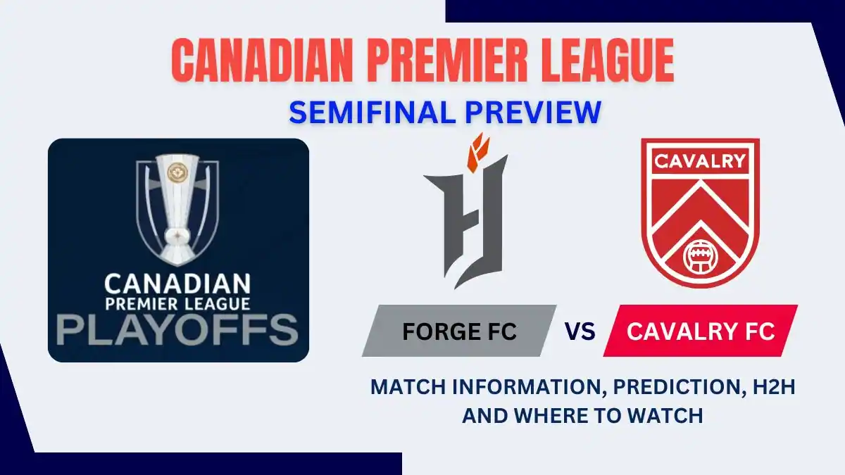 Forge vs Cavalry semifinal Match Preview, Predictions, Team News, and How to Watch - Canadian Premier League