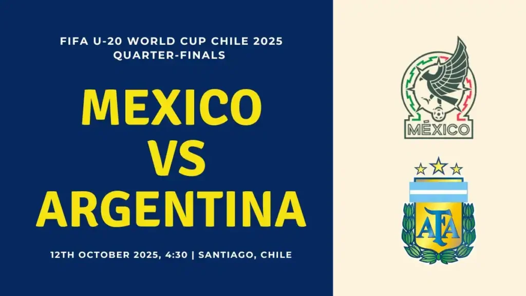 Mexico v Argentina U-20 Match Overview and Context