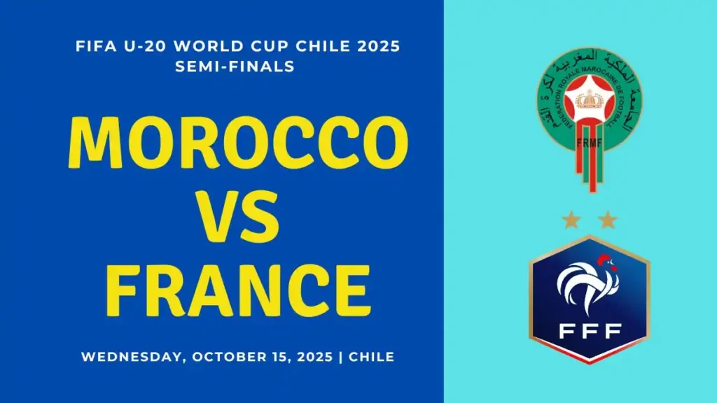 Morocco vs France U-20 - FIFA U-20 World Cup Semifinals 2 Morocco vs France FIFA U-20 World Cup Semifinals
