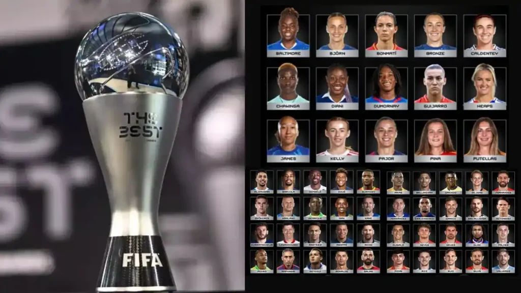 Best FIFA Player Awards 2025 - Men's and Women's