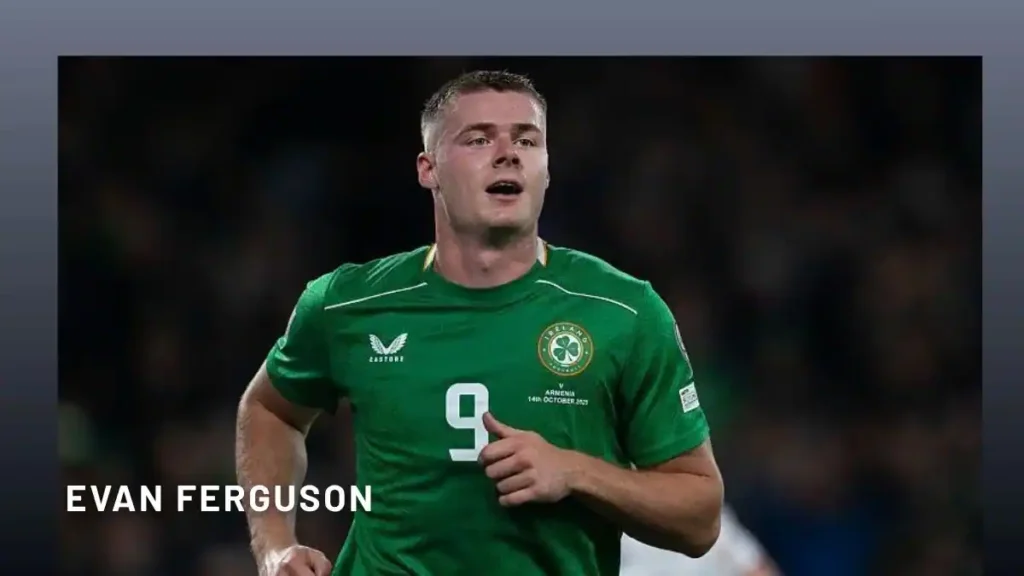 Evan Ferguson Serie A club Roma and the Republic of Ireland national team
