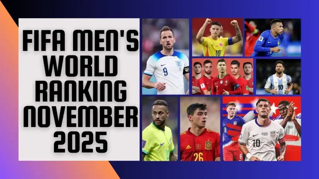 FIFA Men's World Ranking November 2025