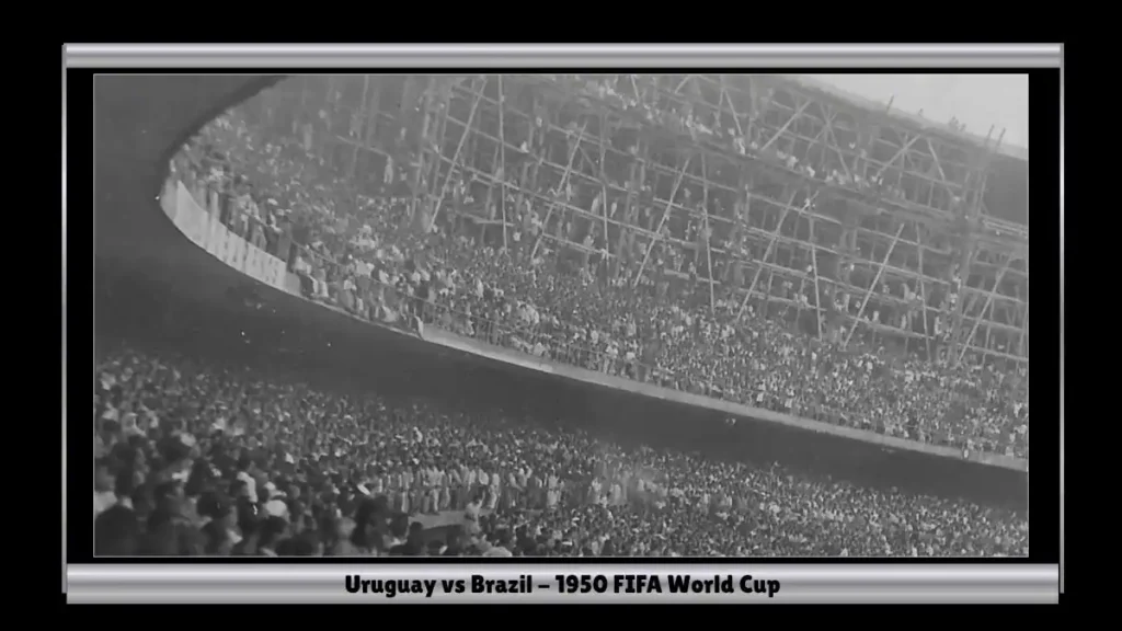 Largest FIFA World Cup Attendances in History - Uruguay vs Brazil - 1950 FIFA World Cup
