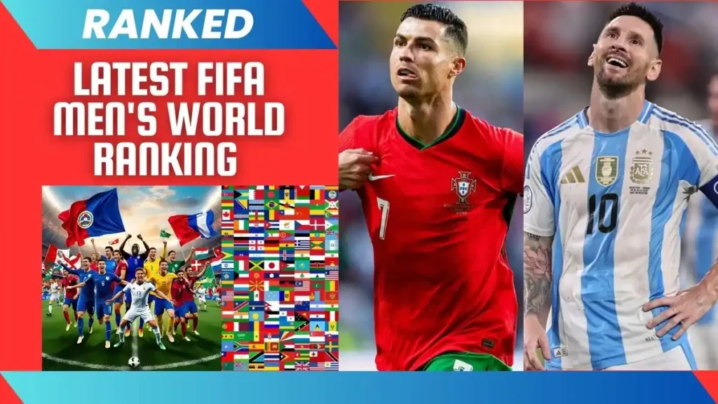 Latest FIFA Men's World Ranking Top 10 Teams Updated