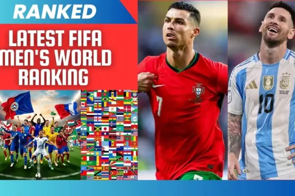 Latest FIFA Men's World Ranking Top 10 Teams Updated