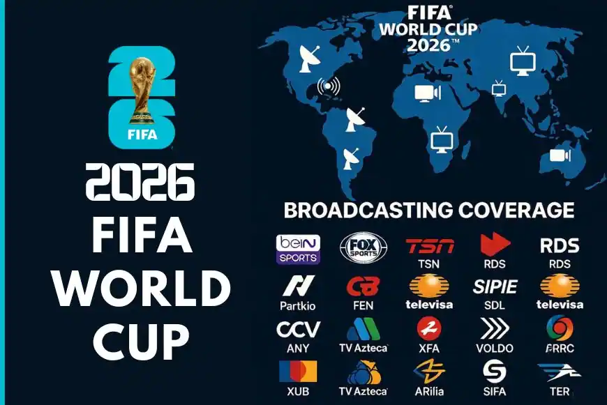 List of the FIFA World Cup 2026 Global Broadcasting Coverage and TV Channels with Worldwide Time