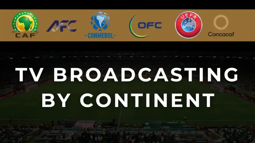 TV and Broadcasting by Continent (Country wise)