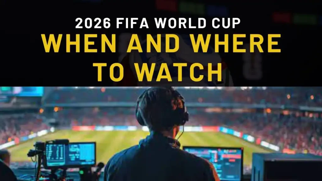 2026 World Cup When and Where to Watch