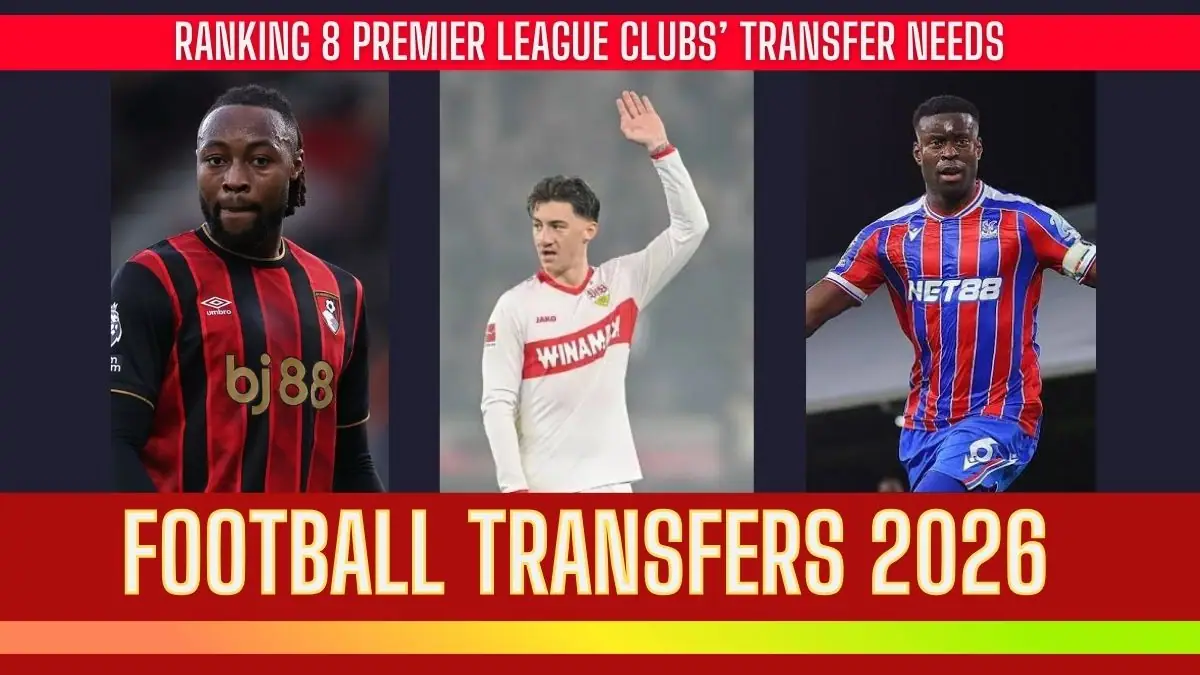 January 2026 Transfer Window Ranking 8 Premier League Clubs’ Transfer Needs