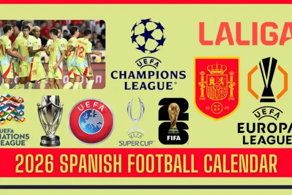 2026 Spanish Football Calendar