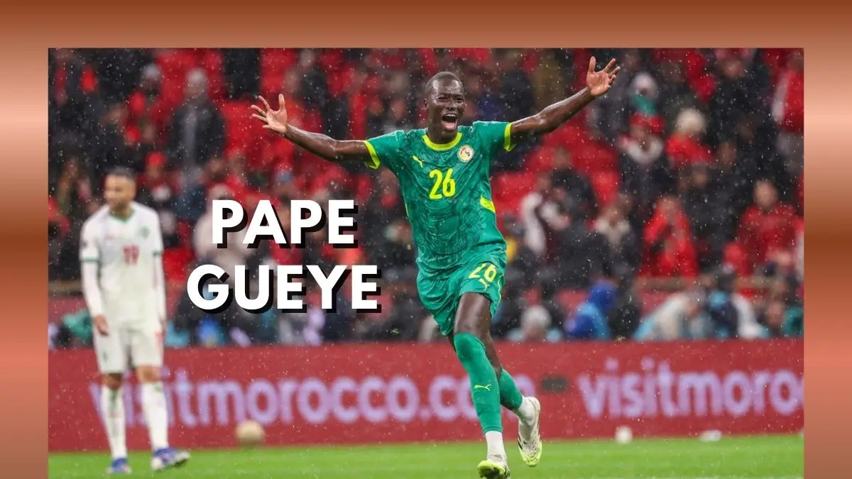 Who is Pape Gueye? - The Senegal Hero 1 Pape Gueye Senegal national team