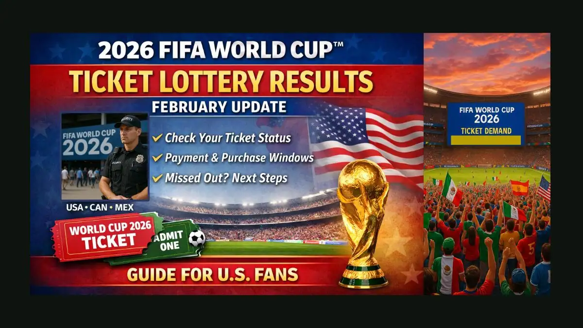 2026 FIFA World Cup Tickets February lottery results 2026 FIFA World Cup Tickets - February lottery results