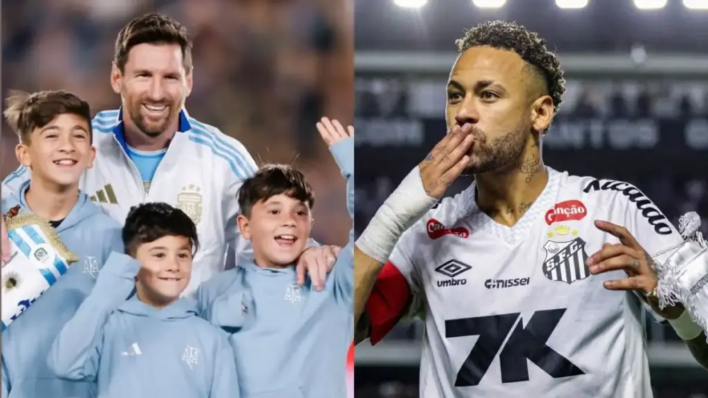 Lionel Messi & Sons Receive Heartwarming Signed Jerseys from Neymar – "From the Prince to the Genius!" 2 Neymar gifts Lionel Messi signed jerseys with all the details included