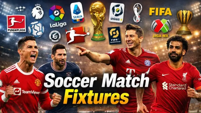 Soccer Match Fixtures - Today's Global Football Match Schedule -