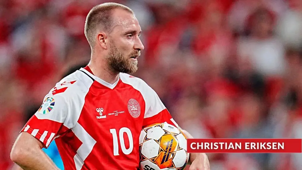 Denmark vs North Macedonia – 2026 FIFA World Cup Qualification Play-Off Semi-Final Preview 2 Christian Eriksen Denmark and VfL Wolfsburg