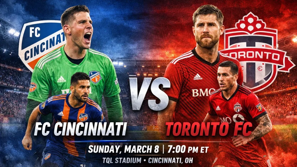 FC Cincinnati vs Toronto FC Preview: Date, Time, Predictions, Lineups & More 1 FC Cincinnati vs Toronto FC Preview: Date, Time, Predictions, Lineups & More