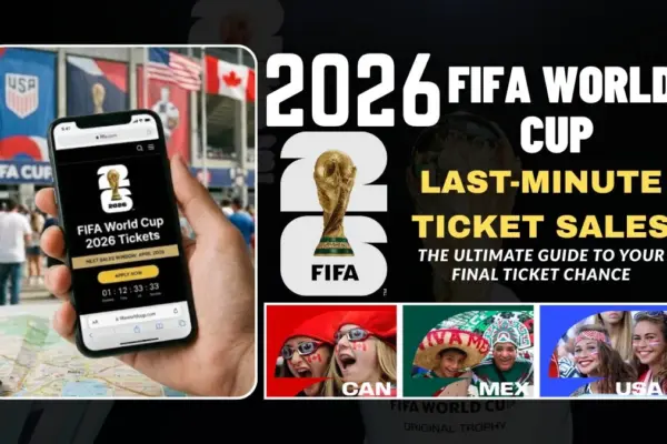 FIFA World Cup 2026 Last Minute Sales Phase Ticket
