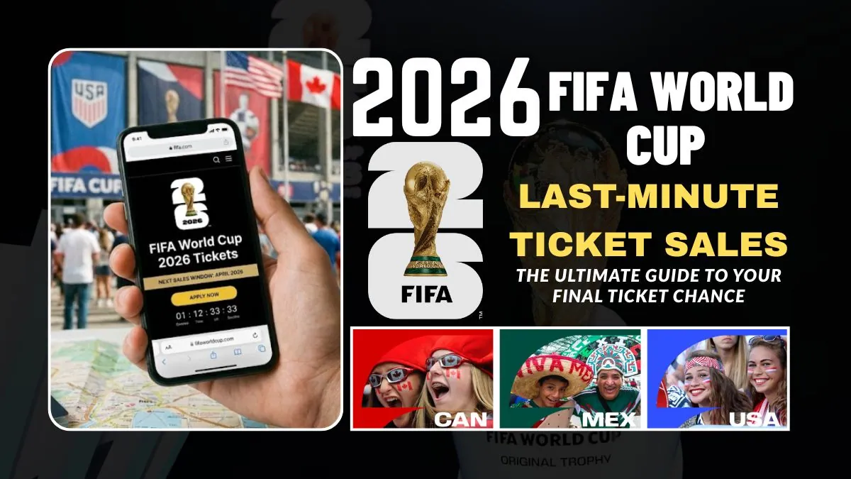 FIFA World Cup 2026 Last Minute Sales Phase Ticket