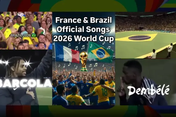 France and Brazil Release Official Songs for 2026 FIFA World Cup – New Anthems Set to Ignite Global Fans