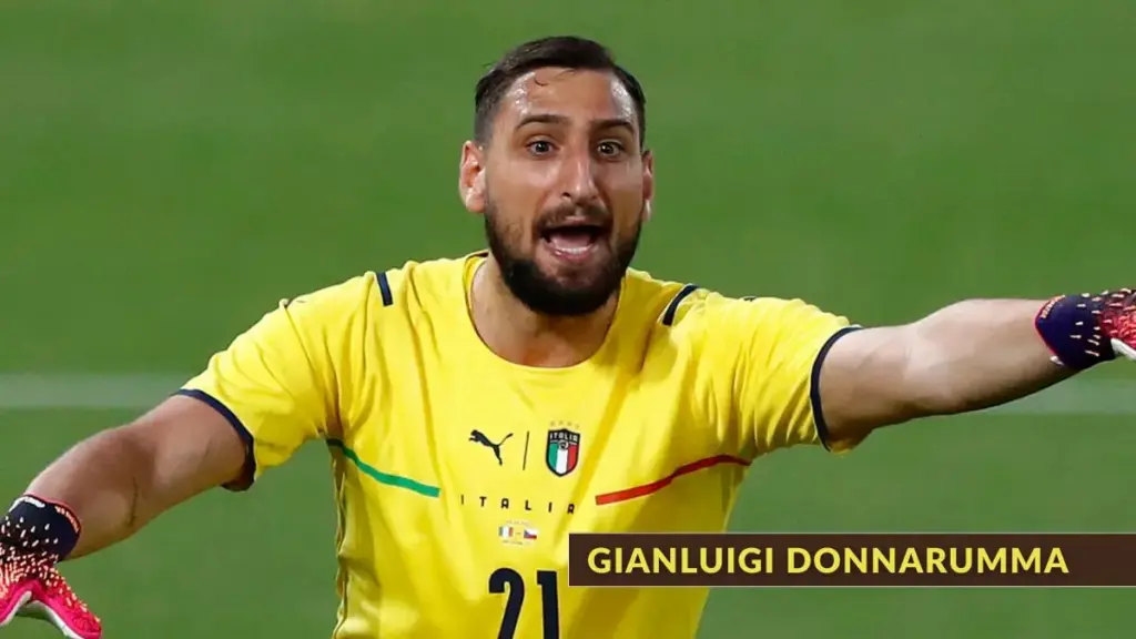 Gianluigi Donnarumma Italy and Manchester City