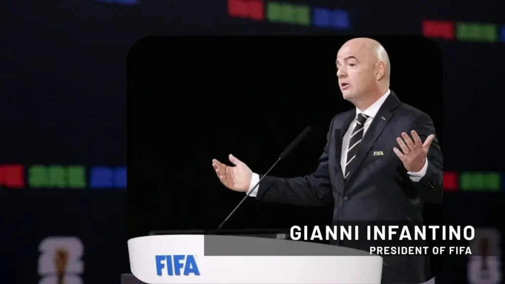Gianni Infantino President of FIFA