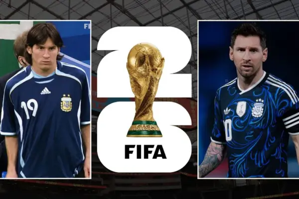 Lionel Messi's Argentina Away Kit for 2026 FIFA World Cup Revealed – 2006 Classic Returns with Third Star