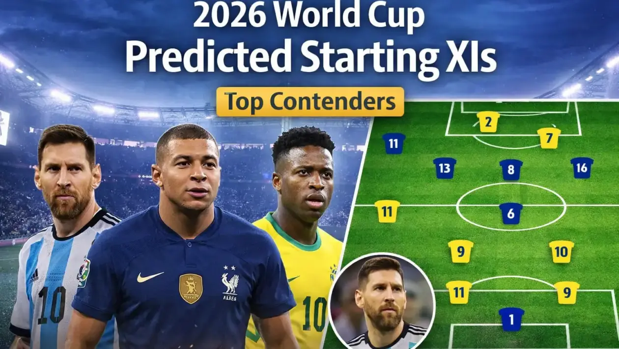 2026 World Cup Rosters: Predicting Starting XIs for the Top Contenders 1 Predicted starting XIs for the top contenders at the 2026 FIFA World Cup including Argentina, Brazil and France.