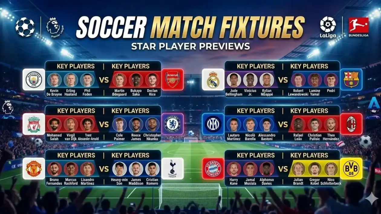 Soccer Match Fixtures
