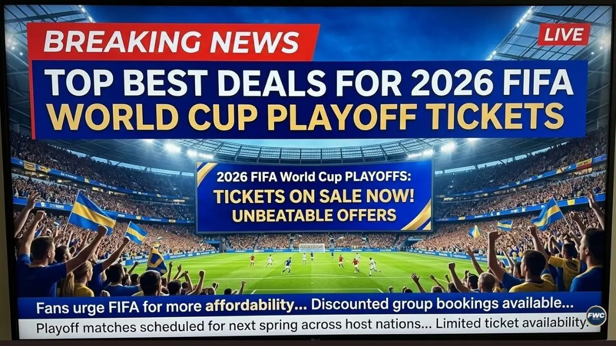 Top Best Deals for 2026 FIFA World Cup Playoff Tickets The Ultimate Value Guide