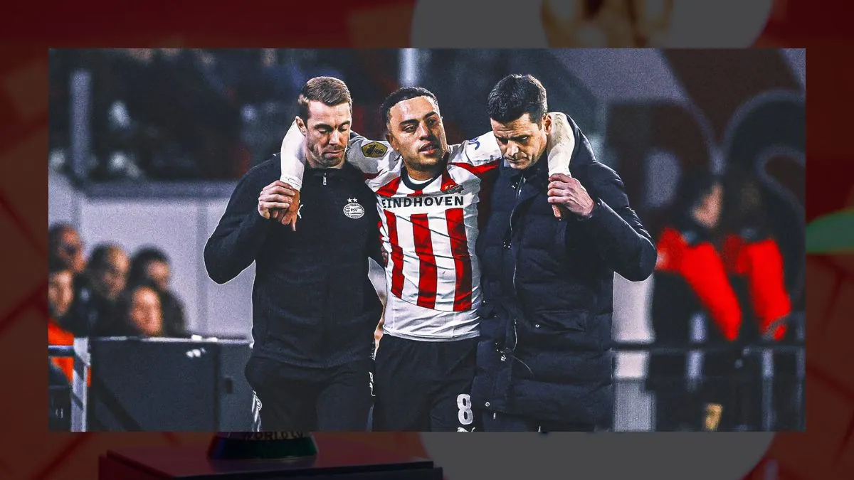 USA Defender Sergino Dest Limps Off with Hamstring Injury In PSV Win