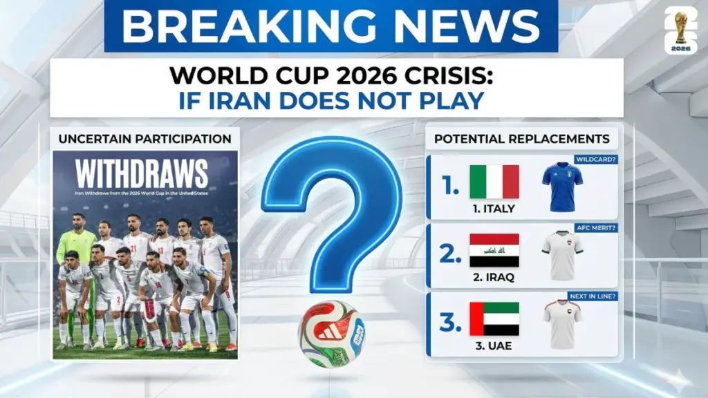 FIFA's Final Decision: Iran WILL Play Their World Cup Matches in the USA 3 What Happens if Iran Officially Withdraws from FIFA World Cup 2026
