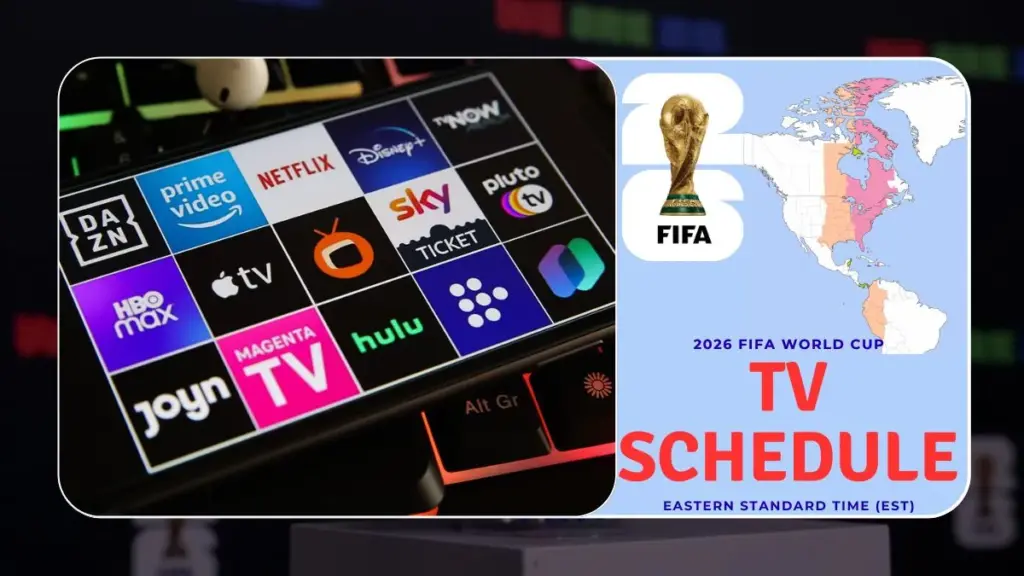 2026 FIFA World Cup TV Schedule EST How to Watch Every Match in the USA