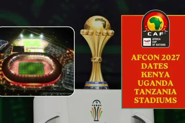 AFCON 2027 Dates Confirmed - Kenya, Uganda & Tanzania To Host