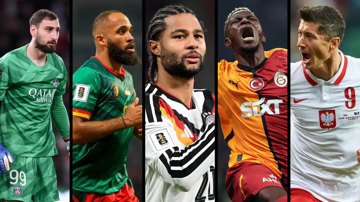 List of the Star Players Missing 2026 FIFA World Cup