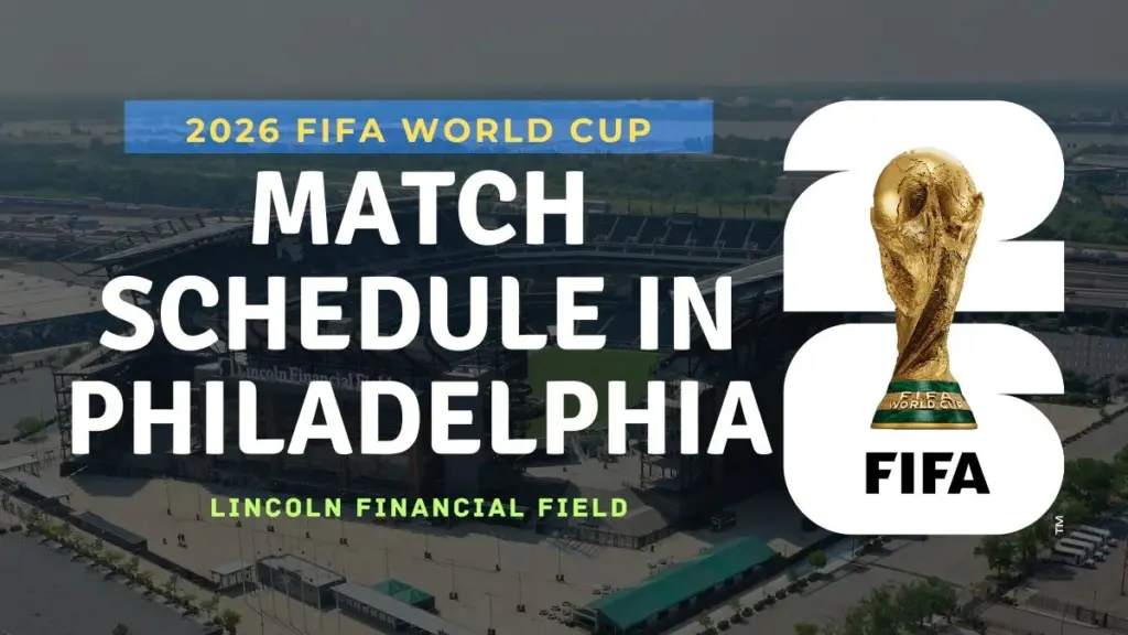 Philadelphia FIFA World Cup 2026: Free Post-Match SEPTA Transport Guide 3 Match Schedule in Philadelphia in 2026 FIFA World Cup - Lincoln Financial Field
