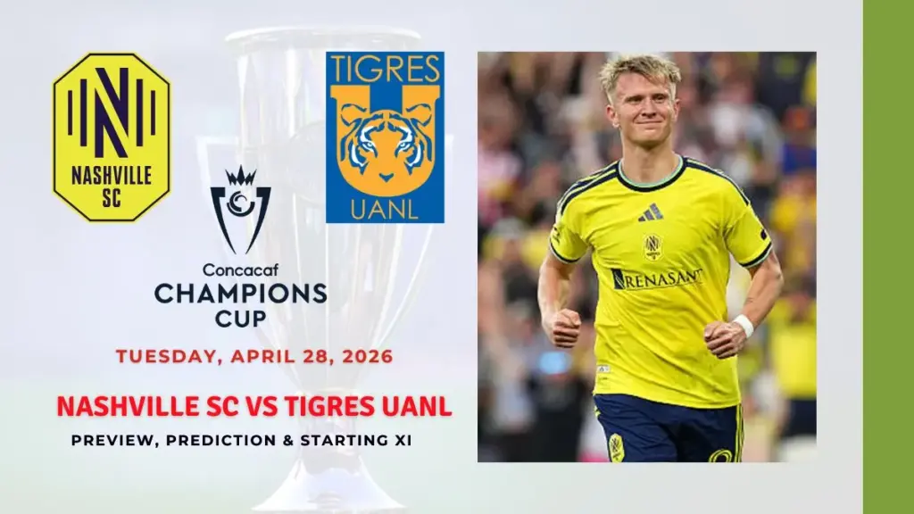 2026 CONCACAF Champions Cup Semi-finals Preview – Who Will Win? 2 Nashville SC vs Tigres UANL Preview, Team News & Probable Starting XI - Concacaf Champions Cup 2026