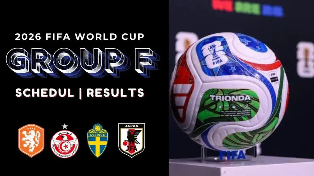 2026 FIFA World Cup Group F Schedule and Results