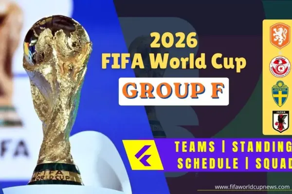 2026 FIFA World Cup Group F - Teams, Standings, Match Schedule
