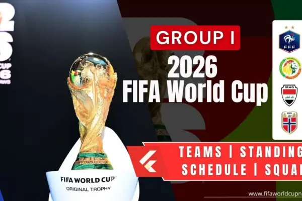 2026 FIFA World Cup Group I - Teams, Standings, Matches & squads