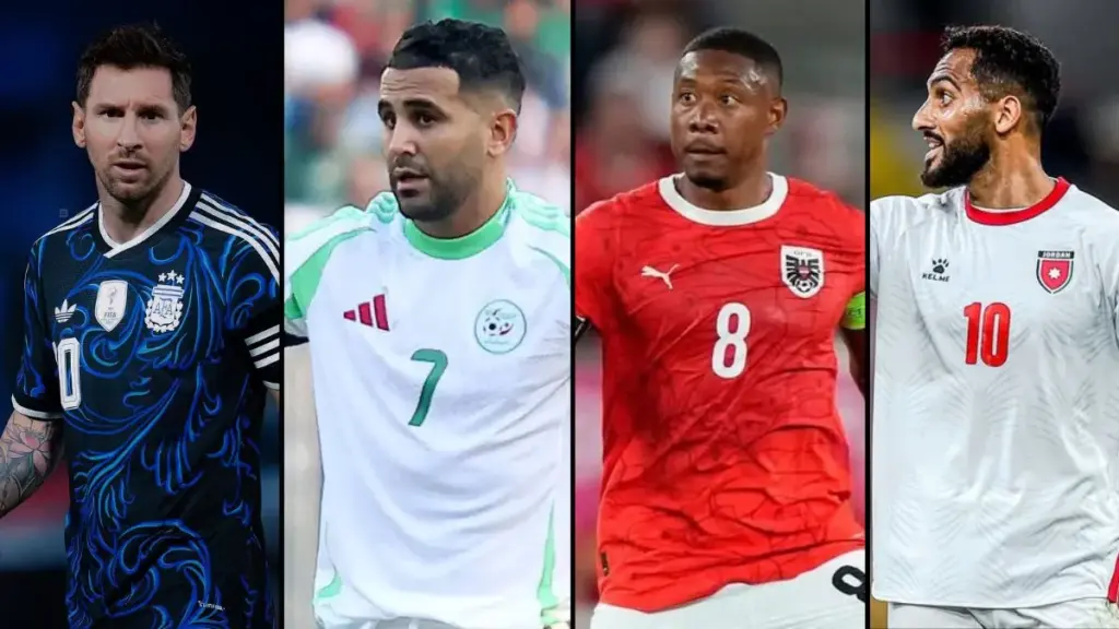 Algeria World Cup 2026 Squad – Full Official List of 26 Players Revealed 4 2026 FIFA World Cup Group J Teams Squad - Argentina, Algeria, Austria, and Jordan