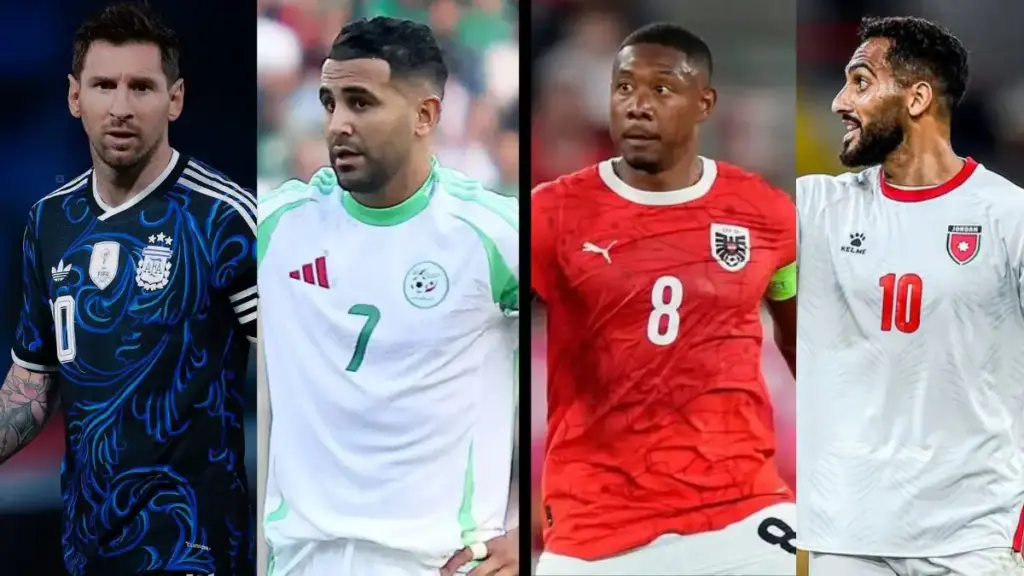 2026 World Cup Results: Group-wise Score Update 11 2026 FIFA World Cup Group J Teams and Players - Argentina, Algeria, Austria, and Jordan