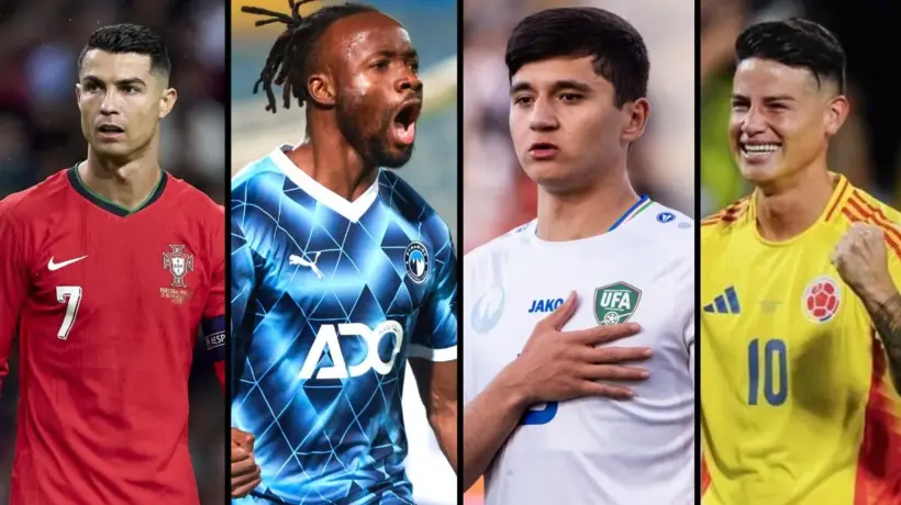 2026 FIFA World Cup Group K Teams and Players - Portugal, DR Congo, Uzbekistan, and Colombia