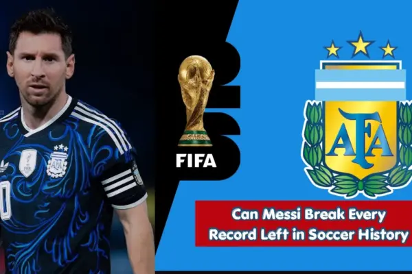 Can Messi Break Every Record Left in Soccer History? - 2026 FIFA World Cup