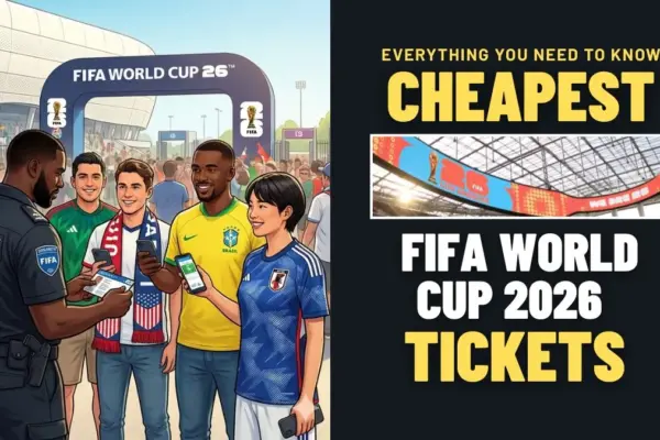 Cheapest FIFA World Cup 2026 Tickets Complete Buyer's Guide, Prices, Categories & How to Get the Best Deals