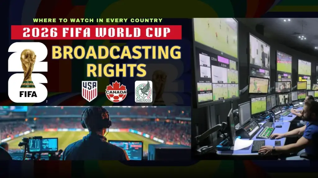 FIFA World Cup 2026 – How to Watch on TV and Radio: Every Broadcaster, Channel & Stream Worldwide 2 FIFA World Cup 2026 Broadcasting Rights Where to Watch in Every Country