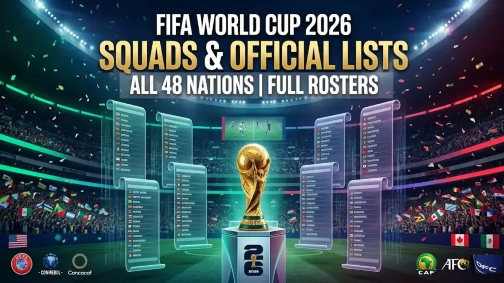 FIFA World Cup 2026 Squads All 48 Nations Official Lists