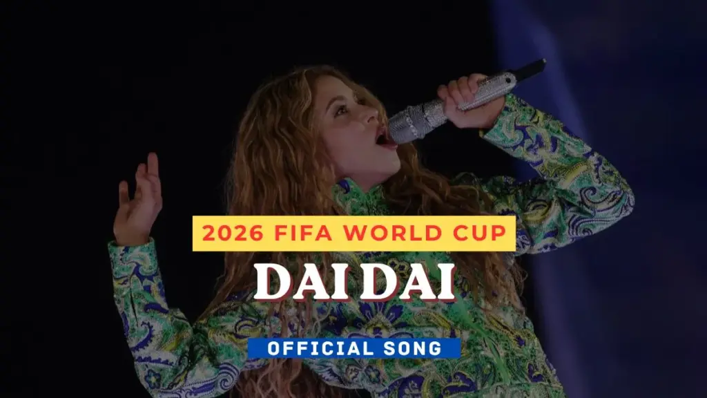 Shakira Teases Official 2026 FIFA World Cup Song ‘Dai Dai’ Featuring Burna Boy