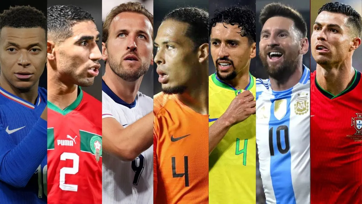 2026 FIFA World Cup Captains Full List by Country, Role & Current Club