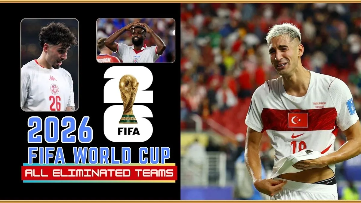 All Eliminated Teams from the 2026 FIFA World Cup Group Stage